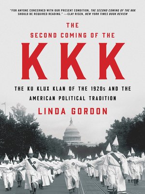 cover image of The Second Coming of the KKK